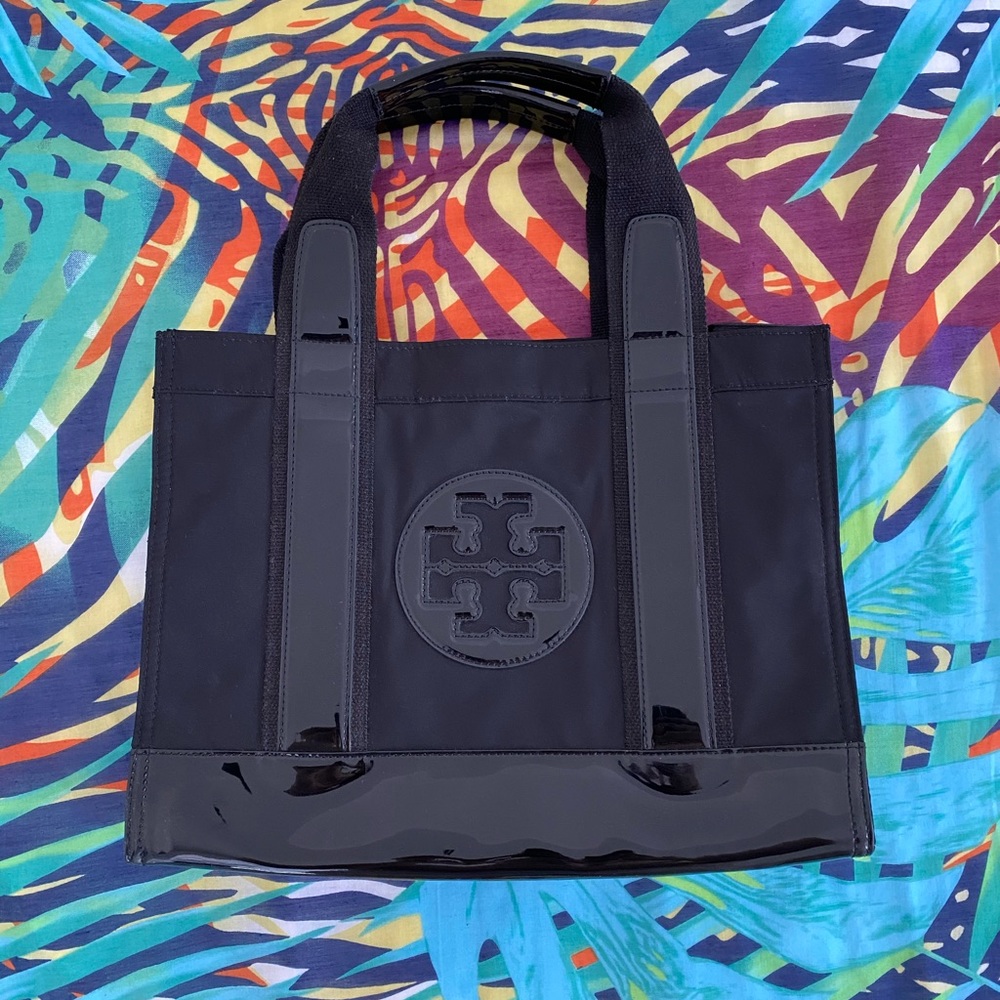 Auth Tory Burch Mini Ella Tote Bag